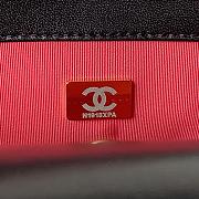 Colestore Chanel Flap Lambskin, Plexi & Gold-Tone Metal Black Size 18x13.5x5.5cm - 6