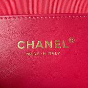 Colestore Chanel Flap Lambskin, Plexi & Gold-Tone Metal Black Size 18x13.5x5.5cm - 2