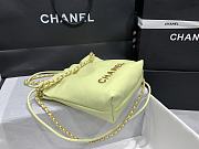 Chanel Minisize 22 Bag Yellow Size 19x20x6cm - 3