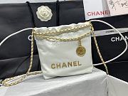 Chanel Minisize 22 Bag White Size 19x20x6cm - 4