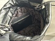 Chanel Minisize 22 Bag Black Size 19x20x6cm - 3