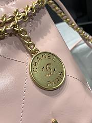 Chanel Minisize 22 Bag Pink Size 19x20x6cm - 6