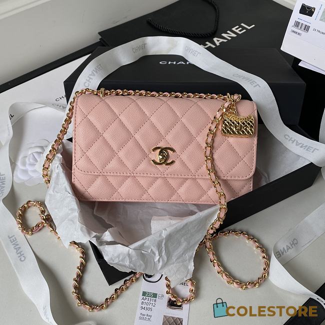 Chanel 23s Woc Pink Size 19cm - 1