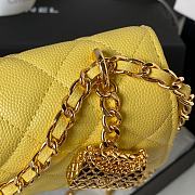 Chanel 23s Woc Yellow Size 19cm - 3