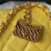 Chanel 23s Woc Yellow Size 19cm - 2
