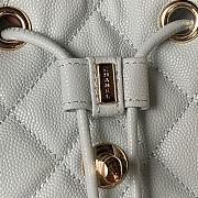 Chanel 23s Classic Caviar Gold Buckle Backpack Mint Size 23X18X10cm - 6