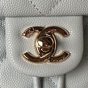 Chanel 23s Classic Caviar Gold Buckle Backpack Mint Size 23X18X10cm - 2