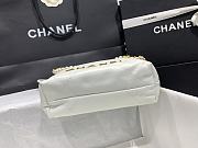 Chanel Minisize 22 Bag Pearl White Size 19x20x6cm - 6