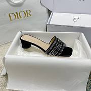 Christian Dior Dway Slides Black 001 - 5