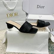  Christian Dior Dway Slides Black 002 - 3