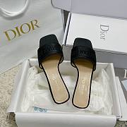  Christian Dior Dway Slides Black 002 - 5