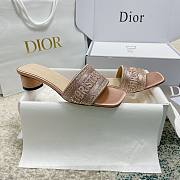  Christian Dior Dway Slides Rose 001 - 3