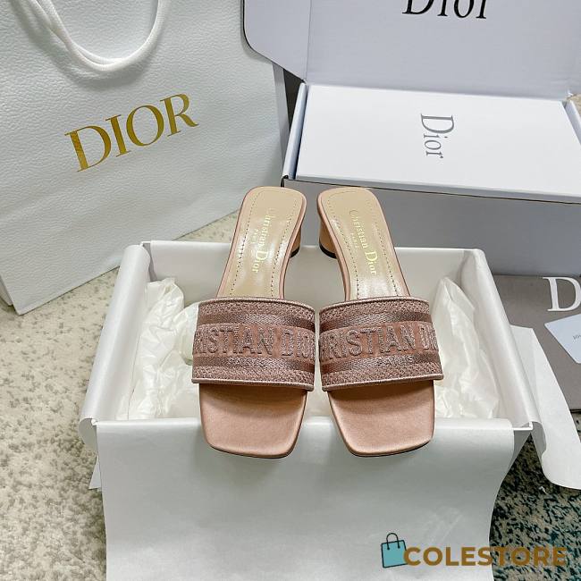  Christian Dior Dway Slides Rose 002 - 1