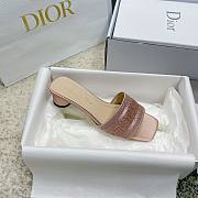  Christian Dior Dway Slides Rose 002 - 6