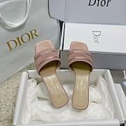  Christian Dior Dway Slides Rose 002 - 5