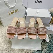  Christian Dior Dway Slides Rose 002 - 4