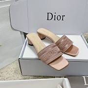  Christian Dior Dway Slides Rose 002 - 3