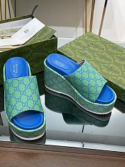 Gucci Spring-Summer 2023 Green/Blue Height 7cm - 5