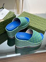 Gucci Spring-Summer 2023 Green/Blue Height 7cm - 3