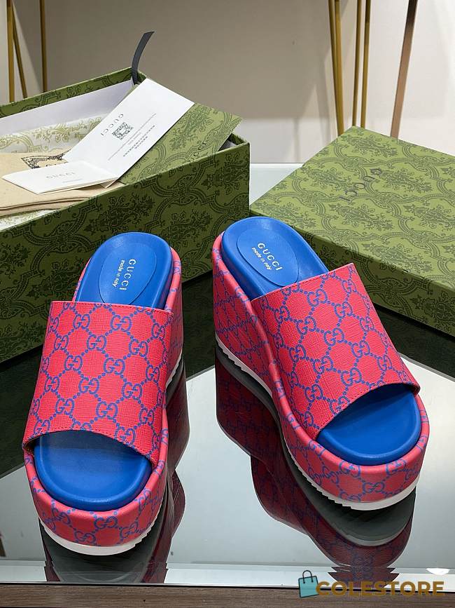 Gucci Spring-Summer 2023 Pink/Blue Height 7cm - 1