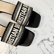 Christian Dior Dway Black 3.5cm - 2