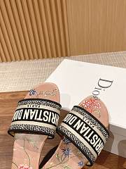 Christian Dior Flower Slippers  - 5