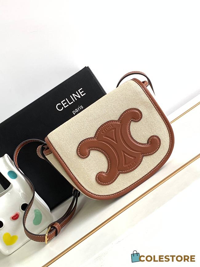 Celine CUIR TRIOMPHE FOLCO CUIR TRIOMPHE Size 18.5 X 15 X 7 - 1