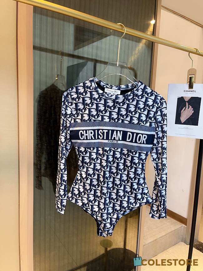 Christian Dior Bikini Suits Blue - 1