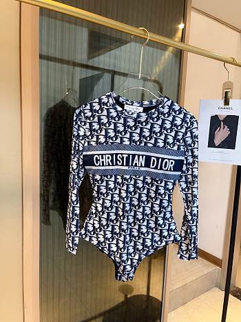 Christian Dior Bikini Suits Blue