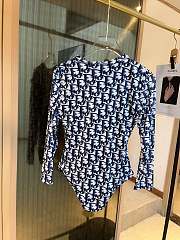 Christian Dior Bikini Suits Blue - 4
