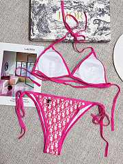 Christian Dior Bikini Bottom Pink  - 5