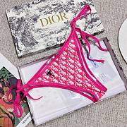 Christian Dior Bikini Bottom Pink  - 4