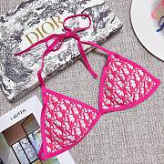 Christian Dior Bikini Bottom Pink  - 2