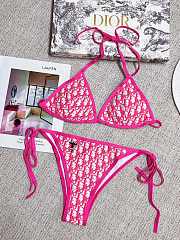 Christian Dior Bikini Bottom Pink  - 1
