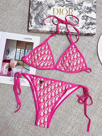 Christian Dior Bikini Bottom Pink 