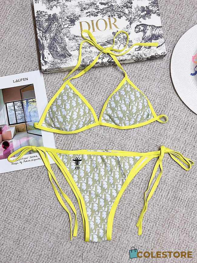 Christian Dior Bikini Bottom Yellow - 1