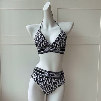 Christian Dior Bikini Bottom Blue 