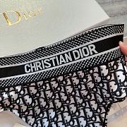 Christian Dior Bikini Bottom Blue  - 2