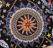 Christian Dior Nature Ballet Lady Dior Embroidered Fabric Medium Size 24x20x11cm - 5