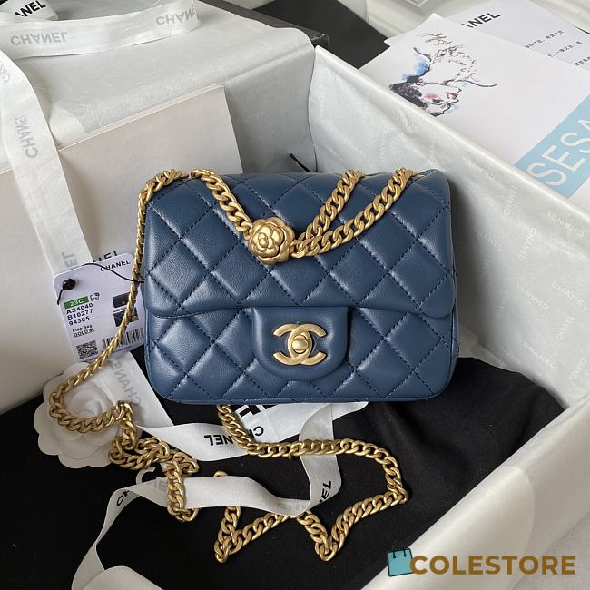 Chanel 23s Lambskin AS4040 Size 13X18X7cm - 1