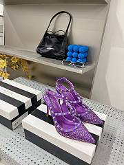 Valentino Garavani Rock Stud Pumps Purple Size 35-42cm - 6