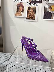 Valentino Garavani Rock Stud Pumps Purple Size 35-42cm - 3