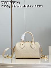 Louis Vuitton Speed Nano White Size 20.5x13.5x12cm - 1