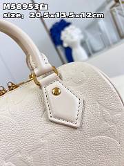 Louis Vuitton Speed Nano White Size 20.5x13.5x12cm - 3