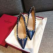 Valentino Garavani Rockstud Blue Height 8.5cm - 1