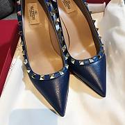 Valentino Garavani Rockstud Blue Height 8.5cm - 2