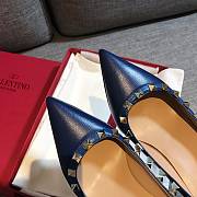 Valentino Garavani Rockstud Blue Height 8.5cm - 4