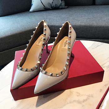 Valentino Garavani Rockstud Gray Height 8.5cm