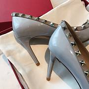 Valentino Garavani Rockstud Gray Height 8.5cm - 2