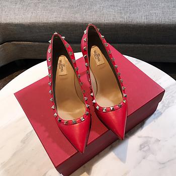 Valentino Garavani Rockstud Red Height 8.5cm